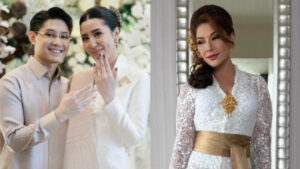 Tamara Bleszynski Meneteskan Air Mata Bahagia di Momen Lamaran Teuku Rassya dan Cleantha Islan