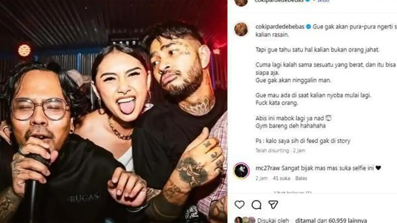 Onadio Leonardo Terjerat Kasus Narkoba, Coki Pardede Tegaskan Dukungan: Gue Enggak Akan Ninggalin Kalian