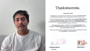 Mohan Hazian Diberhentikan dari Thanksinsomnia Akibat Dugaan Pelecehan Seksual