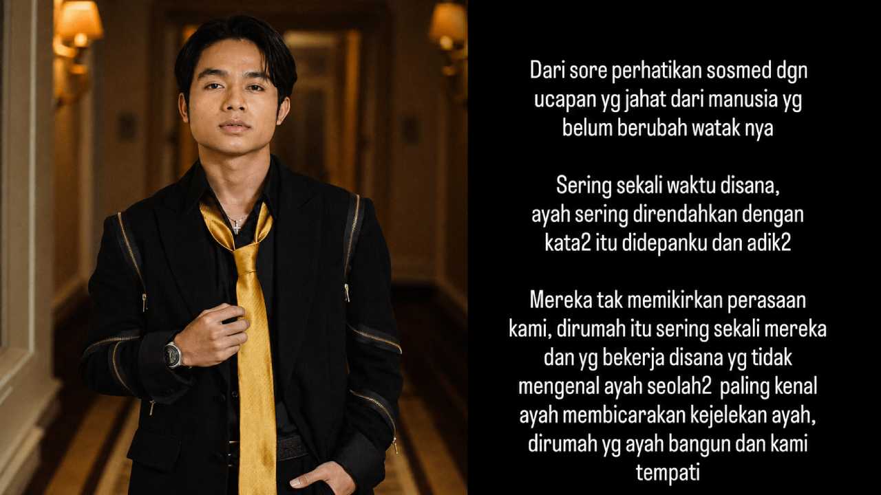 Betrand Peto Ungkap Ketegangan di Balik Perceraian Ruben Onsu dan Sarwendah