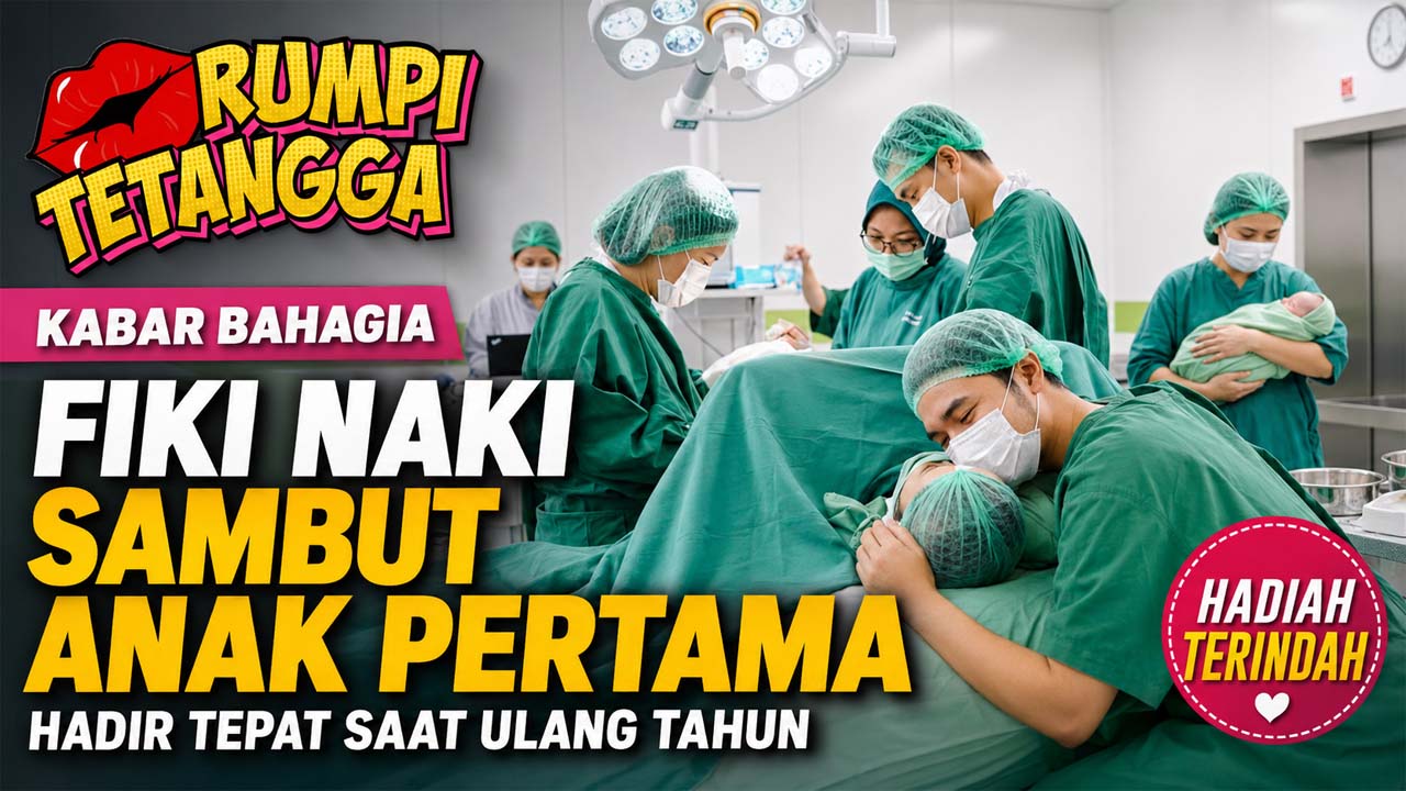 Fiki Naki Sambut Anak Pertama Tepat Saat Ulang Tahun, Sebut Hadiah Terindah