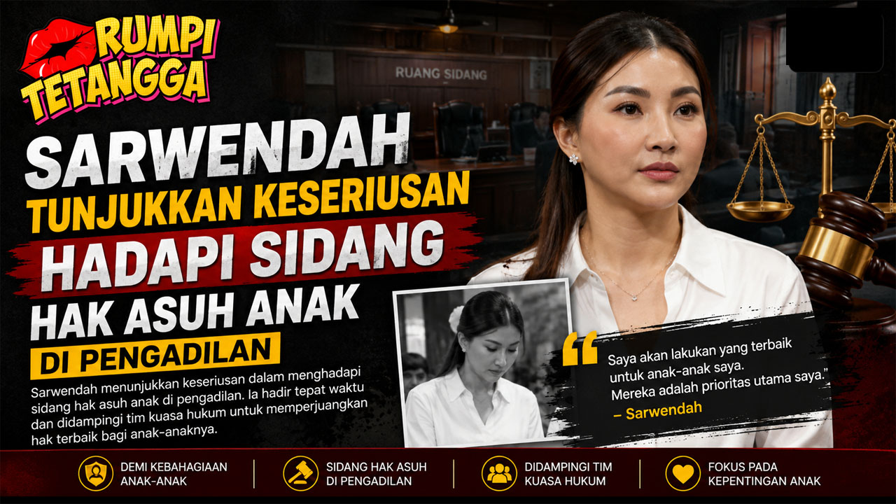 Sarwendah Tunjukkan Keseriusan Hadapi Sidang Hak Asuh Anak di Pengadilan