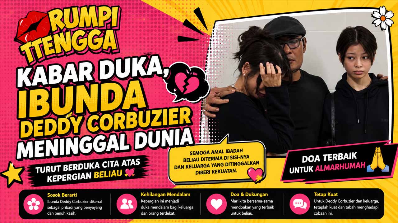 Kabar Duka, Ibunda Deddy Corbuzier Meninggal Dunia