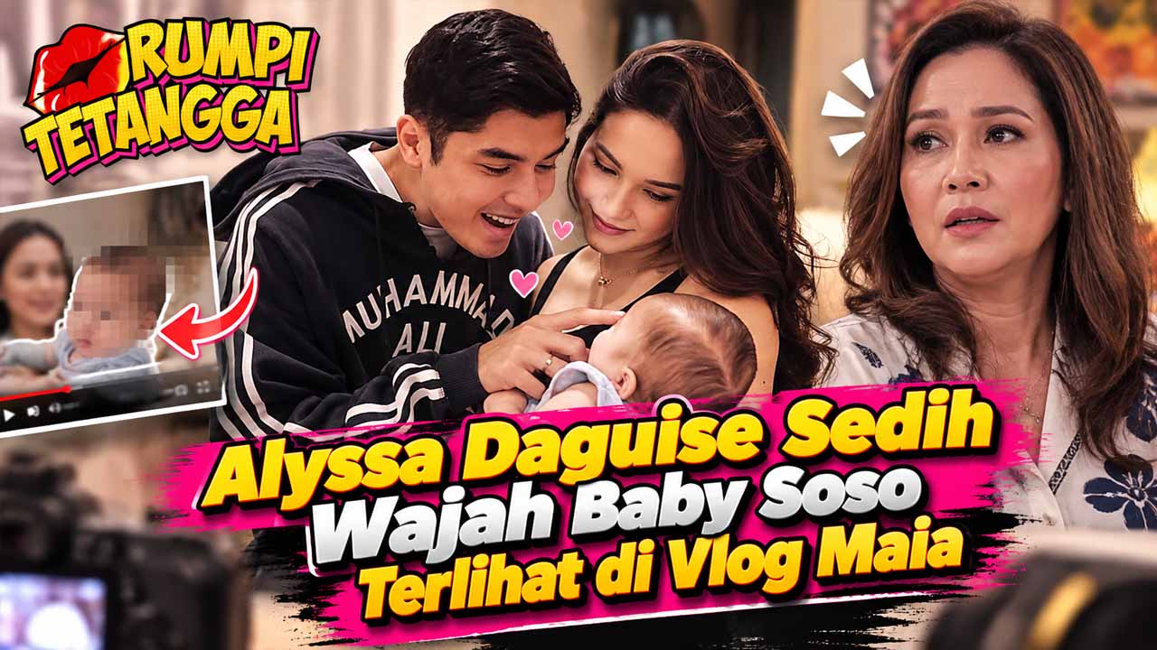 Alyssa Daguise Sedih Wajah Baby Soso Terlihat di Vlog Maia