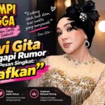 Dewi Gita Tanggapi Rumor dengan Pesan Singkat: Maafkan