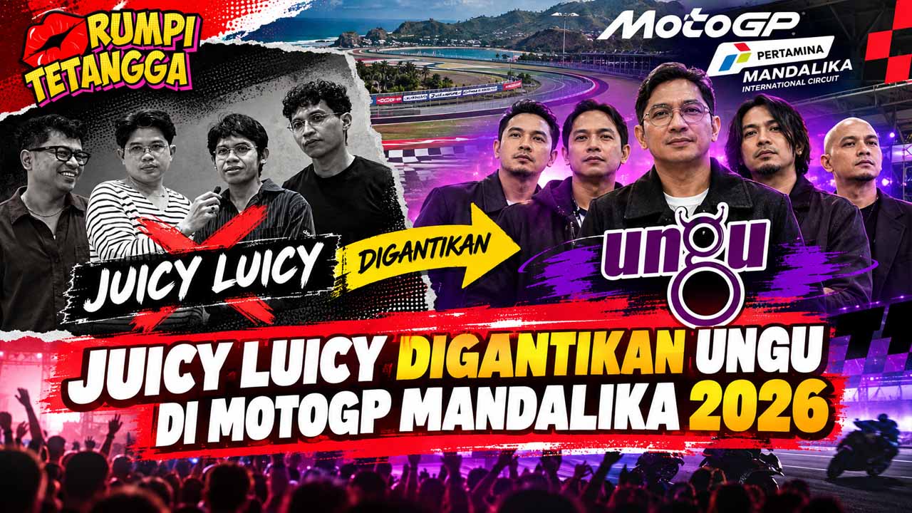 Juicy Luicy Digantikan Ungu di MotoGP Mandalika 2026