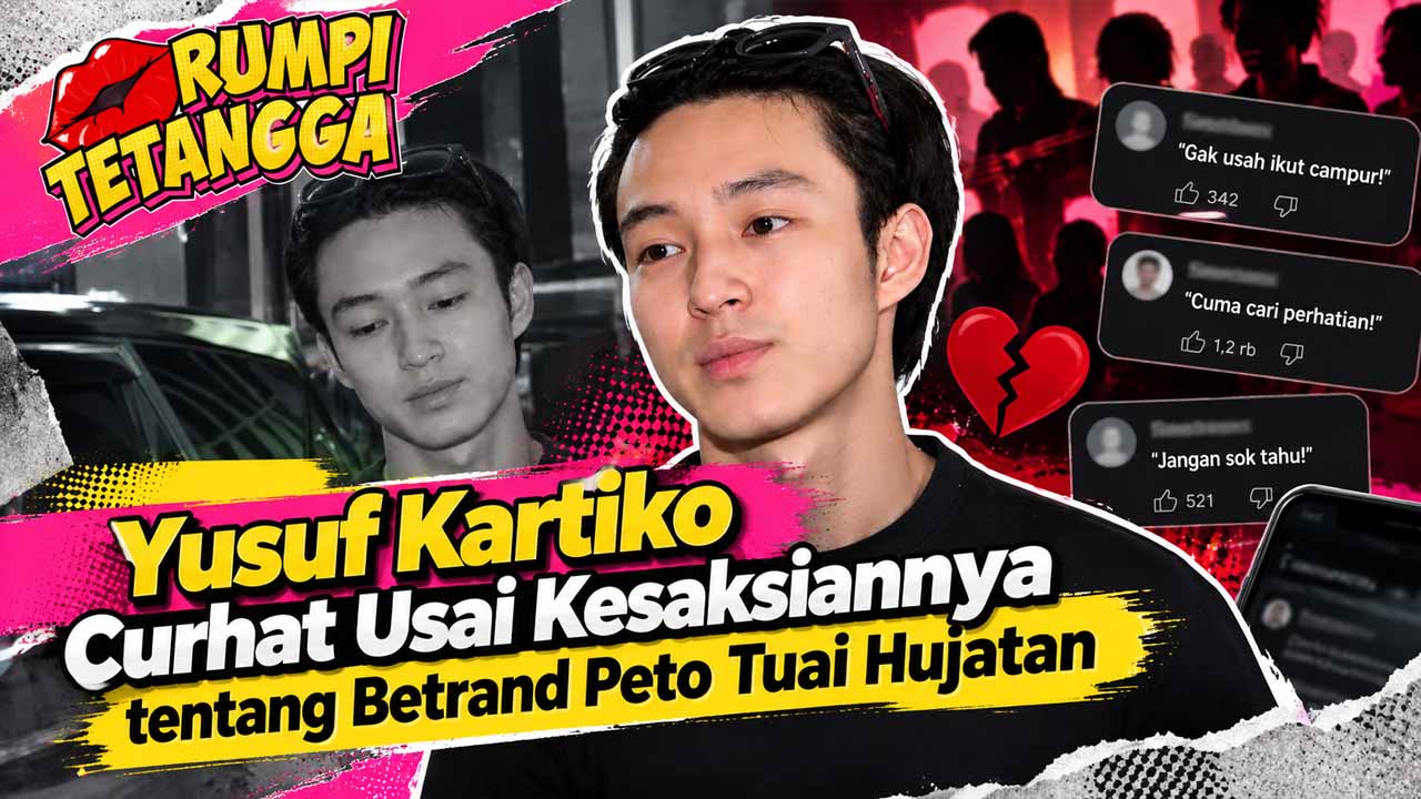 Yusuf Kartiko Curhat Usai Kesaksiannya tentang Betrand Peto Tuai Hujatan