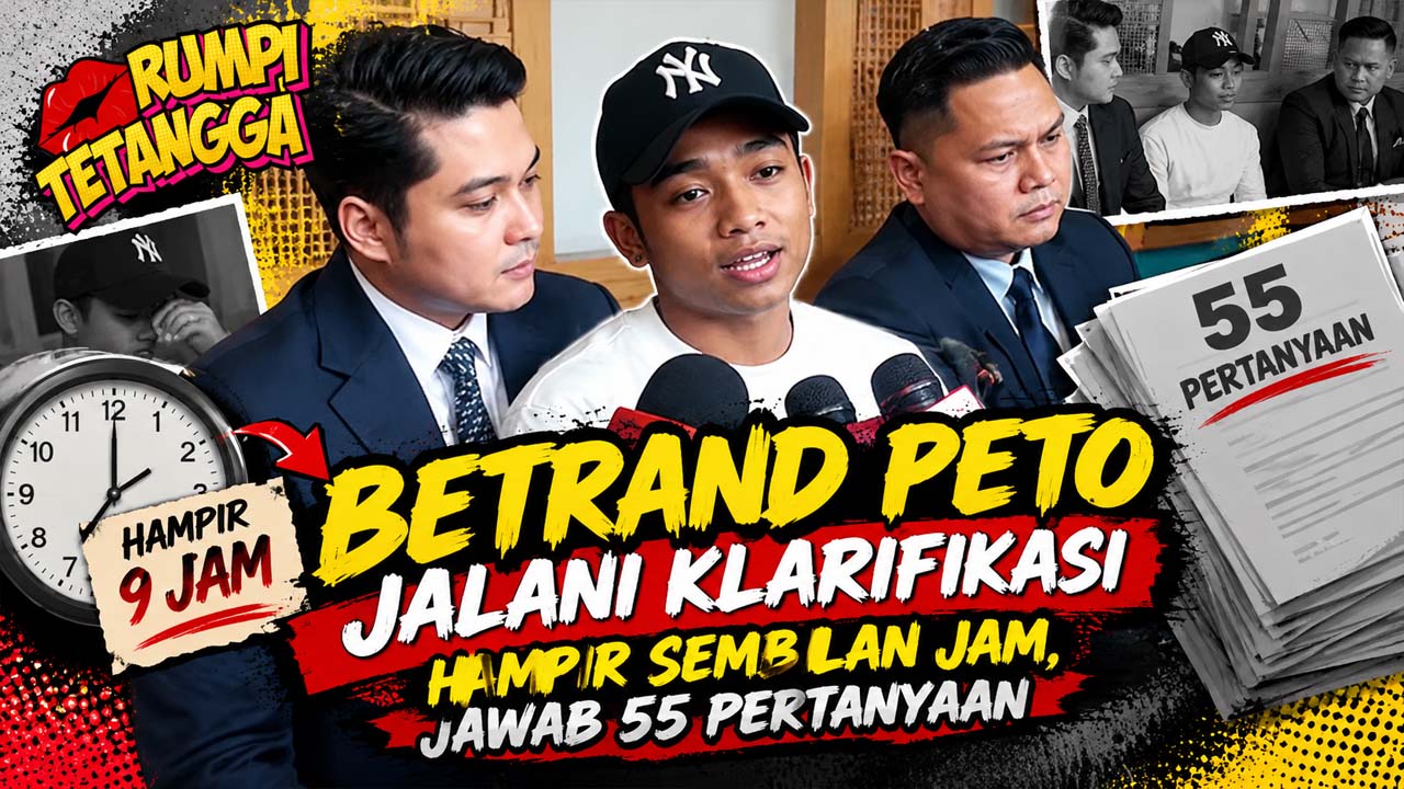 Betrand Peto Jalani Klarifikasi Hampir Sembilan Jam, Jawab 55 Pertanyaan