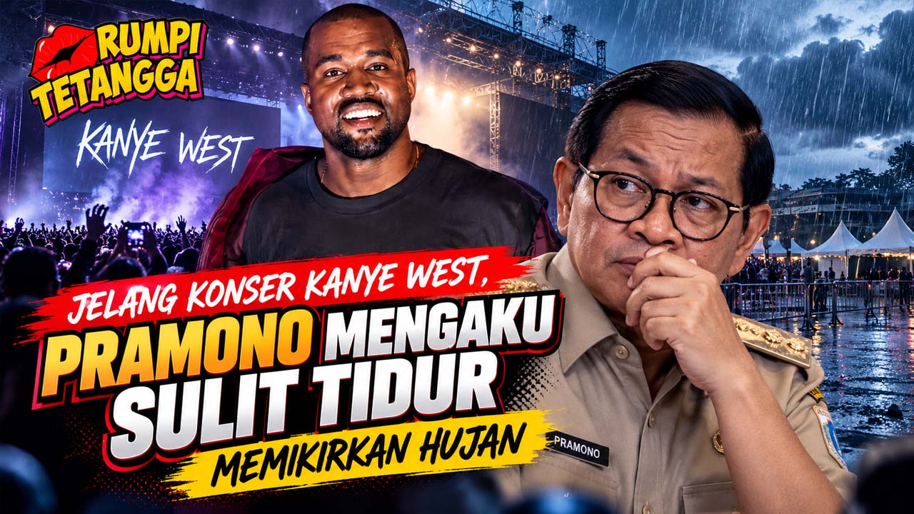 Jelang Konser Kanye West, Pramono Mengaku Sulit Tidur Memikirkan Hujan