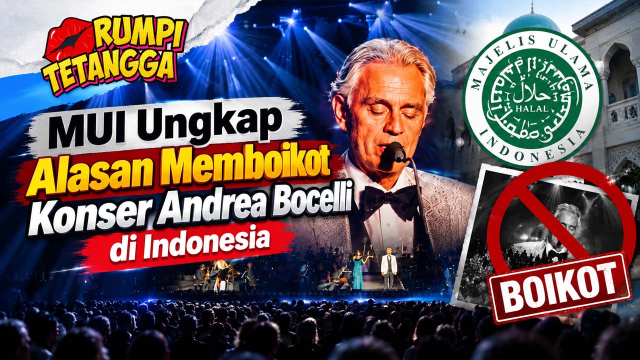 MUI Ungkap Alasan Memboikot Konser Andrea Bocelli di Indonesia