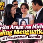 Marsha Aruan dan Michelle Saling Menguatkan di Pemakaman Ibunda