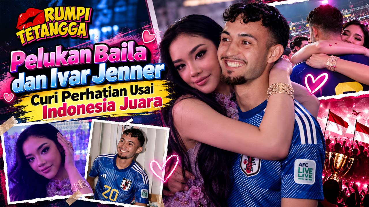 Pelukan Baila dan Ivar Jenner Curi Perhatian Usai Indonesia Juara